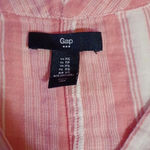 Gap  Striped v-neck 100% Cotton striped shirt Photo 1
