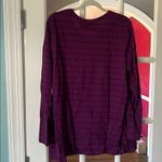 Ulla Popken Long Sleeve Sequin Purr Love Cat novelty long sleeve tee 16 18 Purple Photo 7