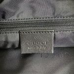 Gucci Black Leather Hobo Shoulder Bag Authentic Made in Italy Photo 3