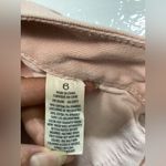 American Eagle Outfitters women’s light pink stretch raw hem Jean Shorts size 6 Photo 6