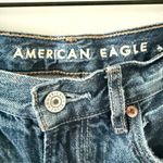 American Eagle  90s Boyfriend Shorts in Raw Hem Distressed Medium Wash - Size 6 Photo 2