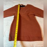 Lulus NEW LULU’S Modena Rust Brown Knit Dolman Sleeve Bodycon Sweater Dress size XS Photo 6