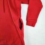 Zenana Outfitters  Womens Oversized Hoodie Dress Size S/M Red Photo 3