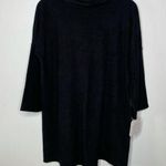 Isabel Maternity  NWT Black Mock Neck Top Medium Photo 0