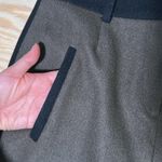 W. STORY Brown Skirt – Black Trim Size 6 Sleek & Versatile Gray Photo 2