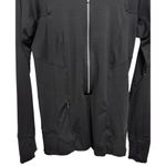 Athleta  Running Athletic Women's  Medium 3/4 ZIP Long Sleeve Zipper  Black Photo 1