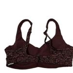 Athleta NWOT Bondi Bra Cup Bikini Top in Floral Camo Decadent Chocolate 32B/C Photo 8