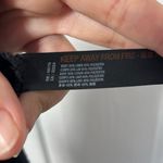 Free People Beach Pull on Linen Blend Washed Black Dark Gray Midi skirt small Photo 3