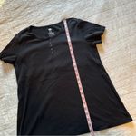 Kindred Bravely Henley Short Sleeve Tee Shirt Nursing XXL Black Photo 5