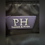 Parker & Hyde Queen Bee Crossbody Bag – Navy Perforated w/ Stripe Strap Black Photo 5