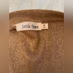 Metallic Gold Lurex Cropped Cardigan from Pinup Girl Clothing Sz M Size M Photo 6