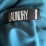 Laundry by Shelli Segal Laundry Teal Patterned Halter Dress sz 4 Photo 4