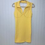 ZARA  Perforated Chenille Collared Mini Dress Size M Photo 3