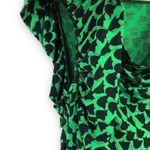 Plenty By Tracy Reese - Green and Black Floral Ruffle Dress - P/S Photo 4