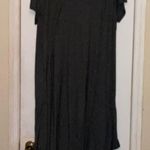 LuLaRoe  “Carley” Black A-Line Knee-Length Dress Photo 2
