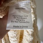 All row cream sleeveless maxi sweater dress chunky medium Photo 5