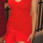 Hello Molly Red Mini Dress Photo 4