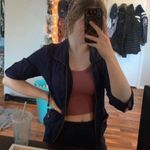 Navy blue zip up Photo 1