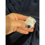 Akris Punto  Navy Pleated Collar Long Sleeve Tunic Blouse Size US 8 Photo 3