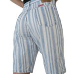 Wrangler Vintage 80s Striped Denim Shorts Photo 0