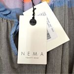 NEMA Marise maxi dress, made in Greece, size L, NWT Blue Size L Photo 8