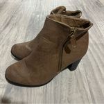 Shoes of Soul Ankle Boots with Heels, Brown Tan; 6 women’s Photo 1