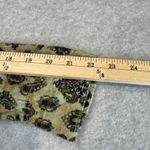 Soft Surroundings  Velvet Long Sleeve Button Front Shirt Womens XS Green Polyeste Photo 11