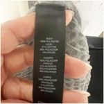 Chico's  Travelers Cardigan Crinkle Sz 3/XL Gray Lace Dots Sheer Whimsigoth Photo 9