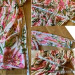 Floral Pleated Mini Dress Size M Multi Size M Photo 6