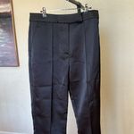 House Of CB  Tansy Black‎ Satin Trousers Straight leg NWOT Size XL Photo 3