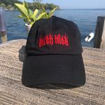 MTTM Flame Logo B!tch Mob Dad Hat — Married to the Mob Streetwear Black Photo 7