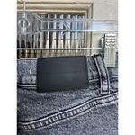 ZARA Straight Leg Jeans Distressed Black Wash Denim Casual Size 2 Photo 1