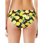 No Boundaries  Womens Swim‎ Bottoms Sz M 7-9 Black Lemon Fruit Print Photo 1