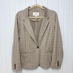Liverpool  Beige Checkered Casual Office Blazer size M Photo 3