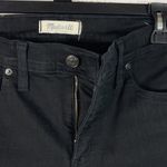 Madewell SZ 27 TALL 9" High Rise Skinny Jeans Zip-Fly Stretch Black Photo 6