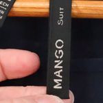 Mango  Rhinestone Tunic Top Womens Showgirl NYE Navy Blue 2010s Glam Size XXS Photo 3