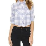 Rails Rian Cropped Button Down Shirt Photo 0