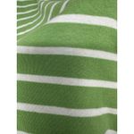 Orvis Women’s  Long Sleeve Green White Striped Shirt Size XL Casual Top Photo 3