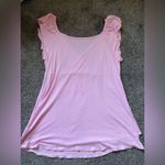 Euro Pink Babydoll Top Size L Photo 1