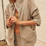 NWT FP Movement Only One Hoodie /
Heather Grey Gray Size XS Photo 0