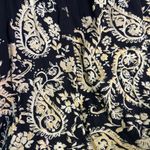 Billabong Long Sleeve Black/Cream Dress Size Small Photo 1