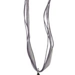 Glass Floral Teardrop Necklace Photo 1