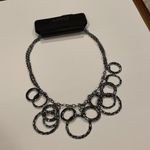 Apt. 9 NWT $20 -  Gunmetal Tone Metal Chain With Circle Dangles Photo 1