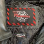 The Clothing Company Milwaukee motorcycle black leather jacket size Large Photo 3