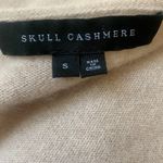 Skull Cashmere  Tyrone Dusty Pink Cut Out V-Neck Sweater Sz Small Photo 10