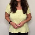 Fresh Produce Luna Top in Pale Yellow size XL Photo 0