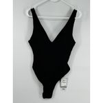 Seafolly Women's Deep V Neck Over The Shoulder One Piece Swimsuit Black Size 10 Photo 3