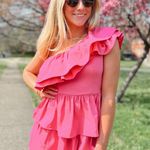DO+BE PINK RUFFLE ROMPER Photo 2