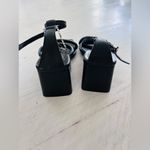 Free People  Parker Chain Heels in Black Silver Size 37.5 NWOT $138 Photo 7