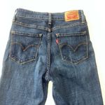 Levi's  Jeans 721 Womens Size 28 High Rise Skinny Dark Blue Stretch Denim Photo 5